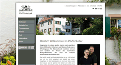 Desktop Screenshot of pfaffenkeller.de