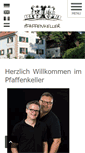 Mobile Screenshot of pfaffenkeller.de
